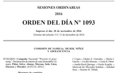Resumen de la Sesión del 13 de septiembre