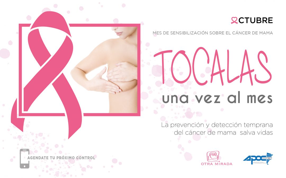 Octubre, mes de sensibilización sobre el cáncer de mama