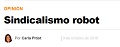 Sindicalismo Robot