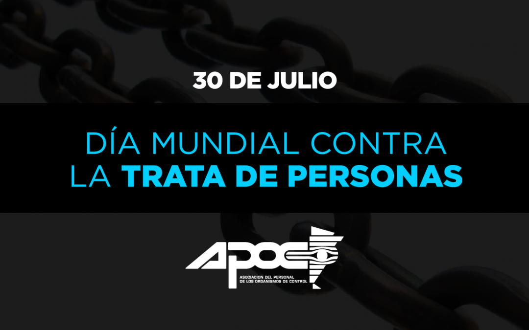 Día Mundial Contra la Trata de Personas